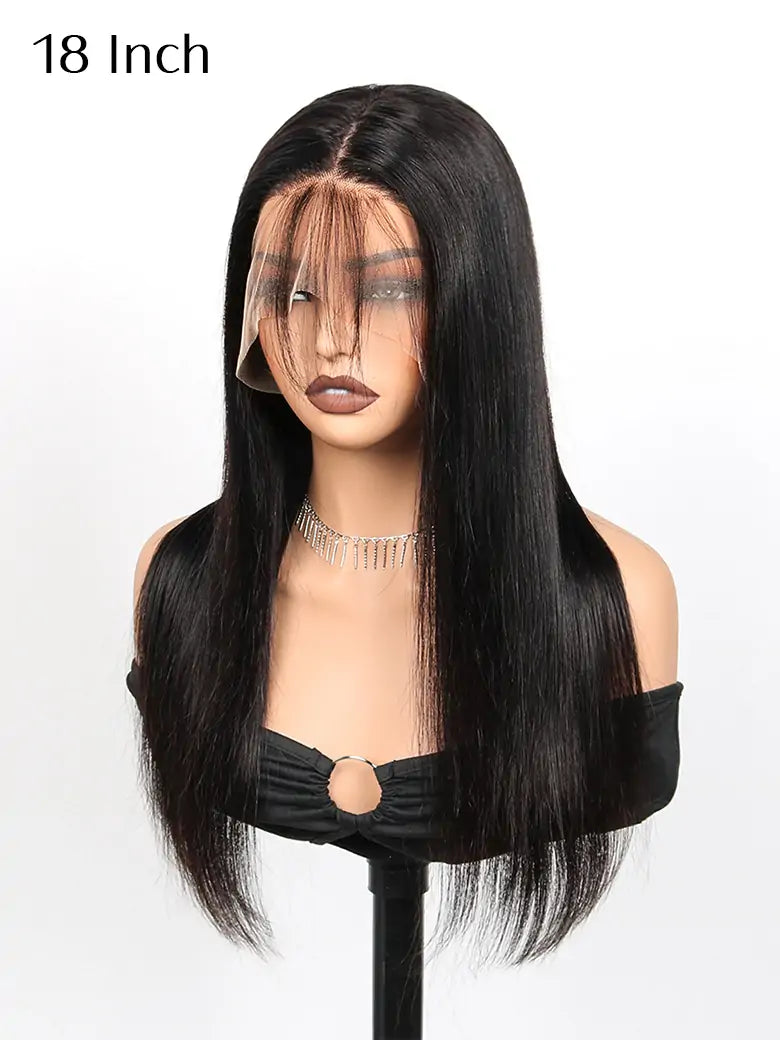 SIMMEL hair full lace wig straight human hair wig actual pictures