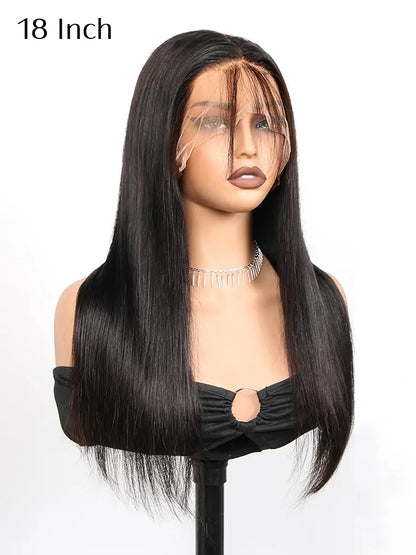 SIMMEL hair full lace wig straight human hair wig actual pictures