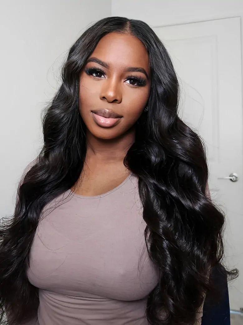 SIMMEL hair model show body wave 3 bundles human hair weave
